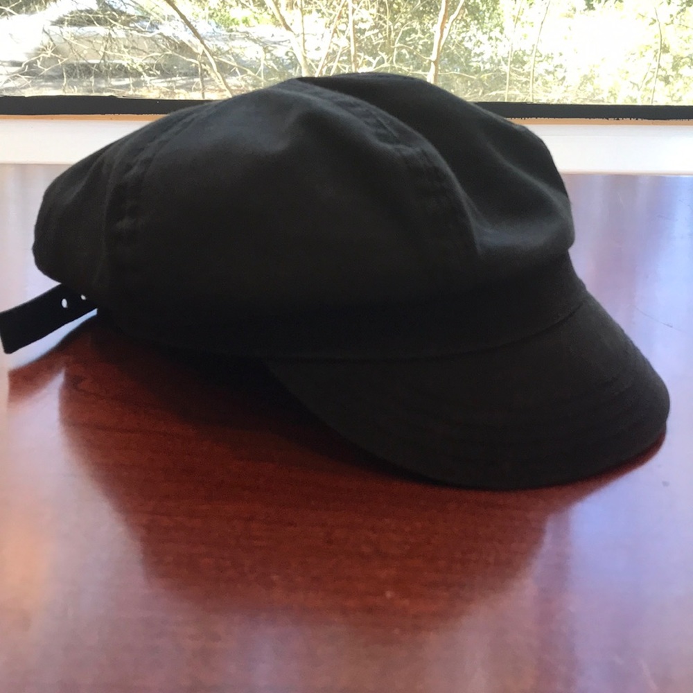 Goorin Brothers Black Newsboy Cabbie Fiddler Cap